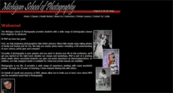 Desktop Screenshot of mischoolofphotography.com